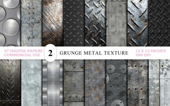 Download Industrial Grunge Metal Textures - Textures Collection